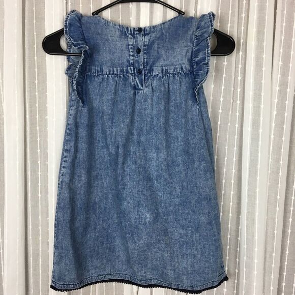 Hudson Embroidered Denim Dress - Picture 3 of 8